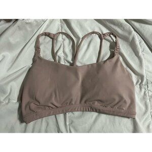 Anook Dusty Rose Maternity/Breastfeeding Sports Bra Size Medium (8-10)